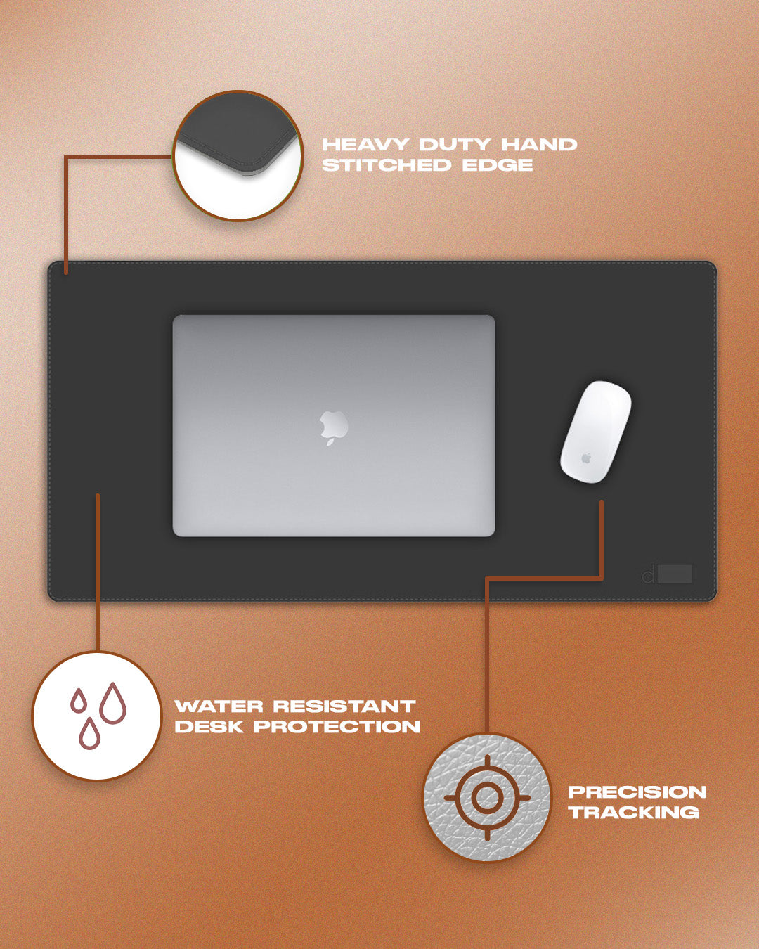 Desk Mat Lite (Black)
