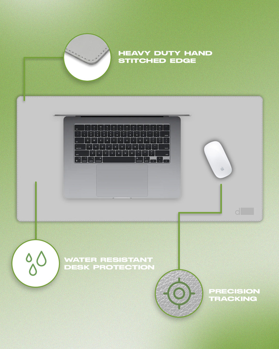 Desk Mat Lite (Grey)