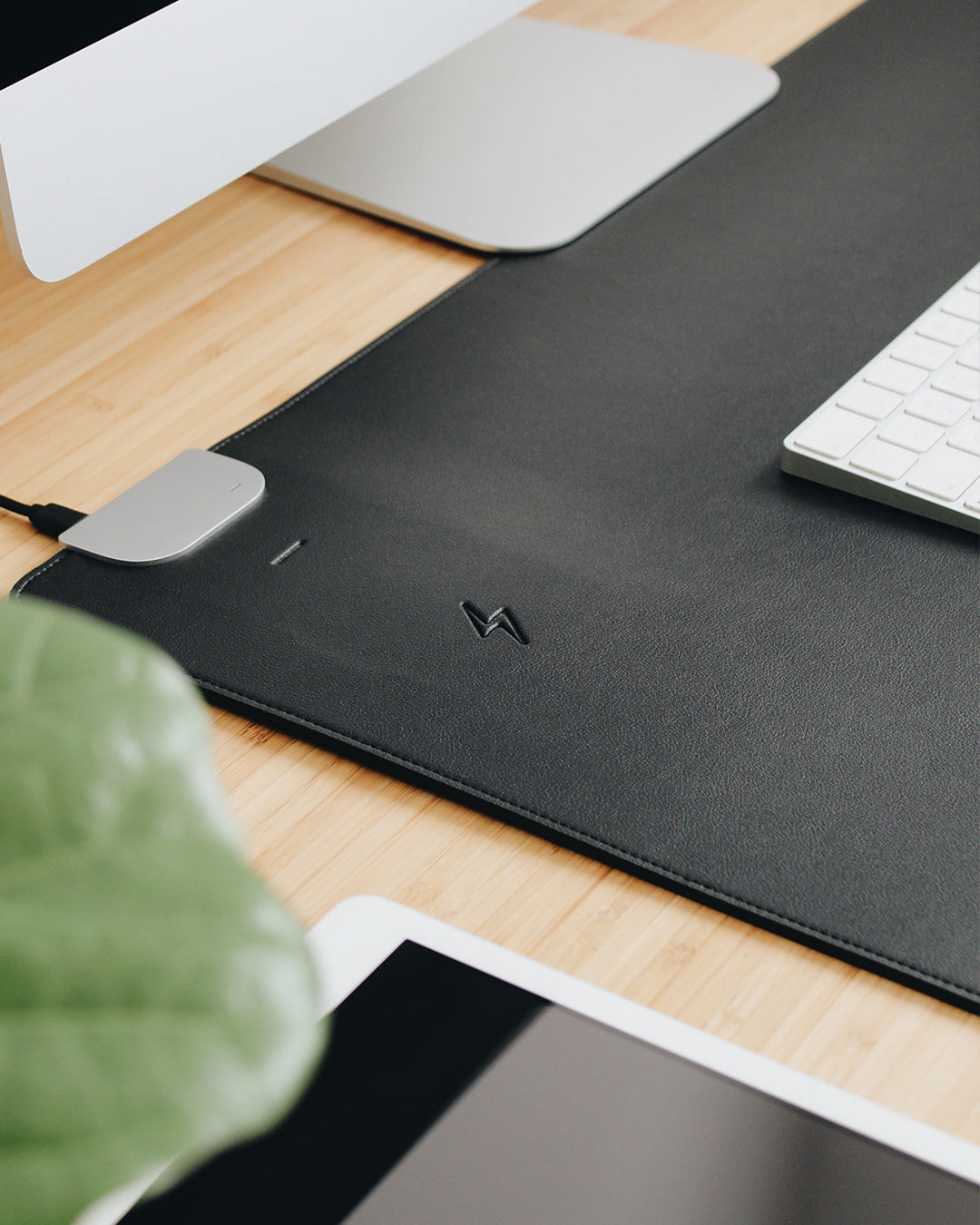 The Desk Mat, Leather Wireless Charging Desk Mat, Social Post 13